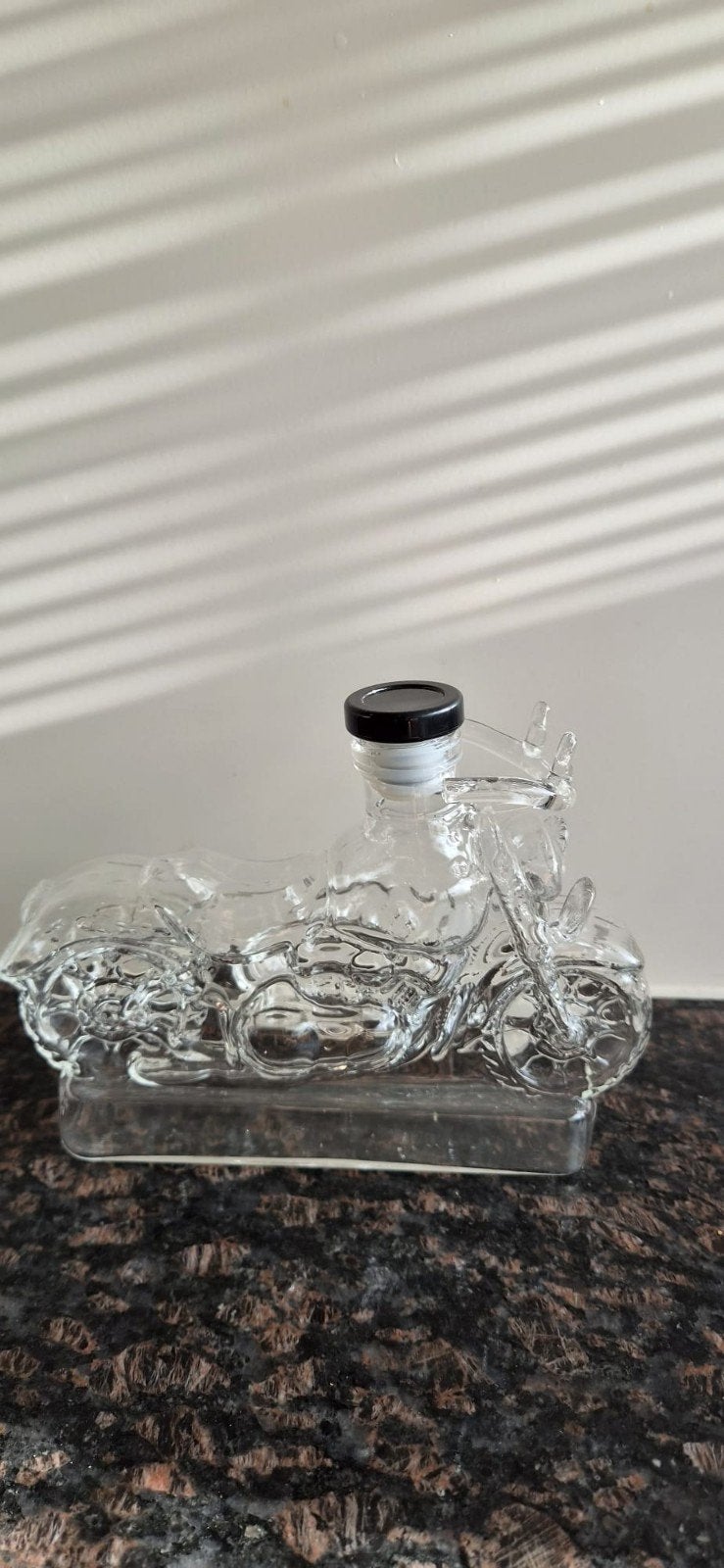 Drank glas - karaf Harley motorfiets - 2 STUKS, Verzamelen, Ophalen of Verzenden, Nieuw, Motoren