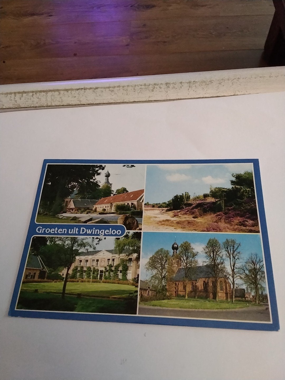 Ansichtkaart Groeten uit Dwingeloo - 1990, Ophalen of Verzenden, 1980 tot heden, Gelopen, Drenthe