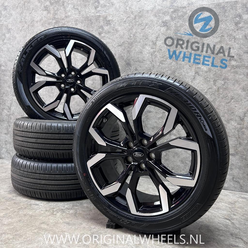 18 inch originele velgen + zomerbanden Ford Puma L1TC-RA, Auto-onderdelen, Banden en Velgen, 18 inch, 215 mm, Ford, Banden en Velgen