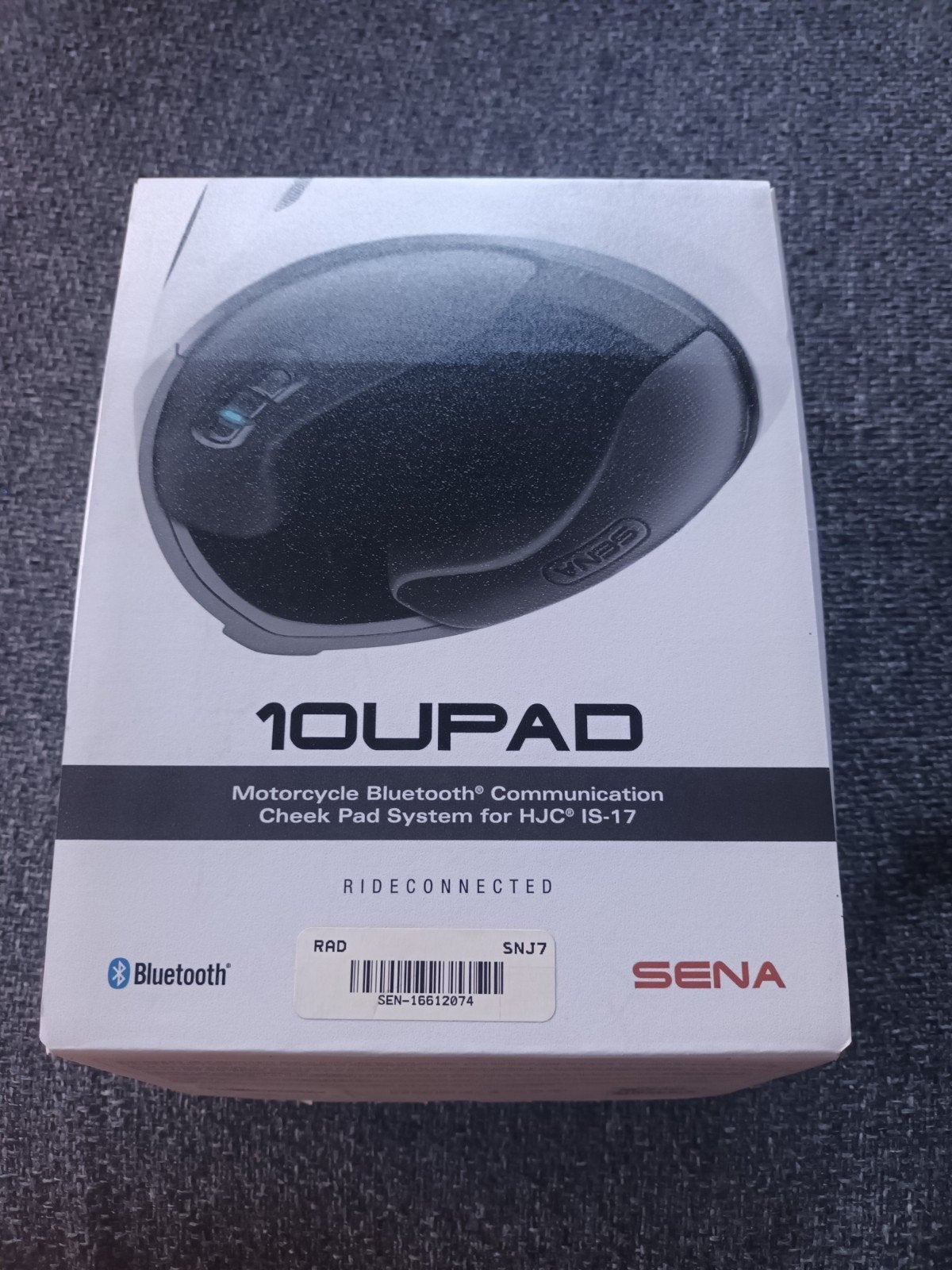 Sena 10UPAD Bluetooth Communicatie voor HJC IS-17, Ophalen, Tweedehands, Systeemhelm, HJC