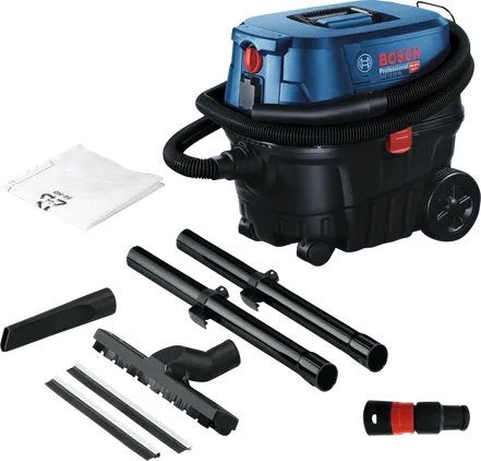 Bosch GAS 12-25 PL Bouwstofzuiger - Nieuwe onderdelen, Inclusief accessoires, Bosch, Nieuw, Industriële stofzuiger