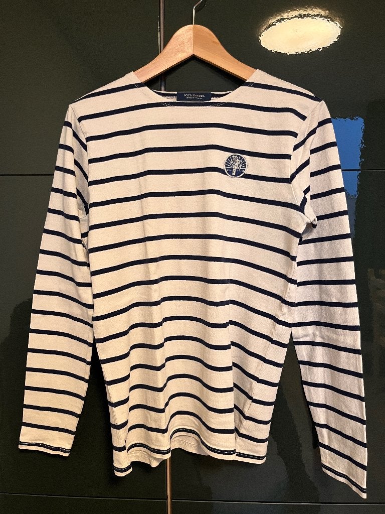 Scotch and Soda trui, maat M, men’s., Maat 48/50 (M), Wit, Ophalen of Verzenden, Gedragen