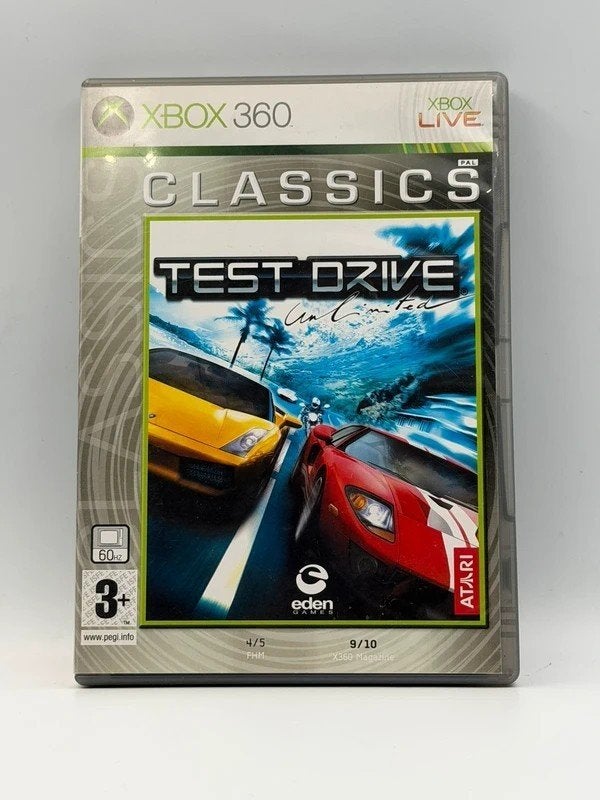 Test Drive Unlimited Xbox 360, Microsoft, Microsoft, Microsoft, 1 speler