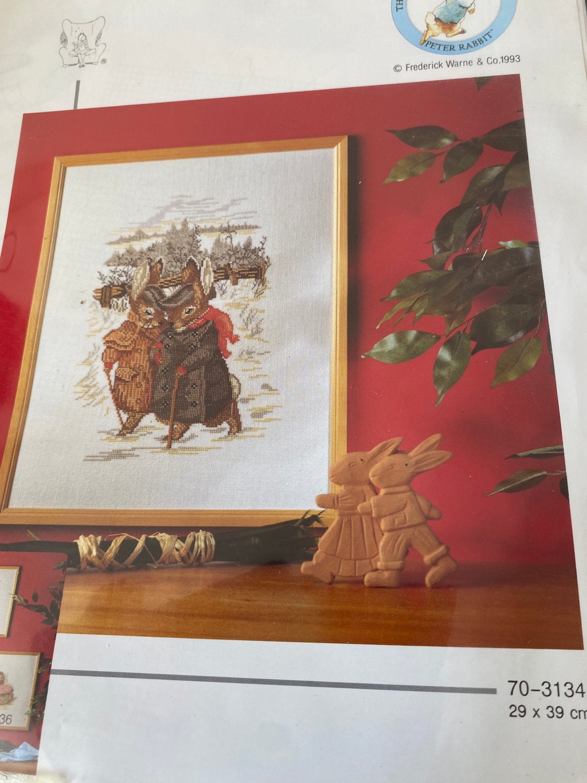 BORDUURPAKKET PERMIN BEATRIX POTTER RABBITS WANDELING, Verzenden, Nieuw, Borduurpakket