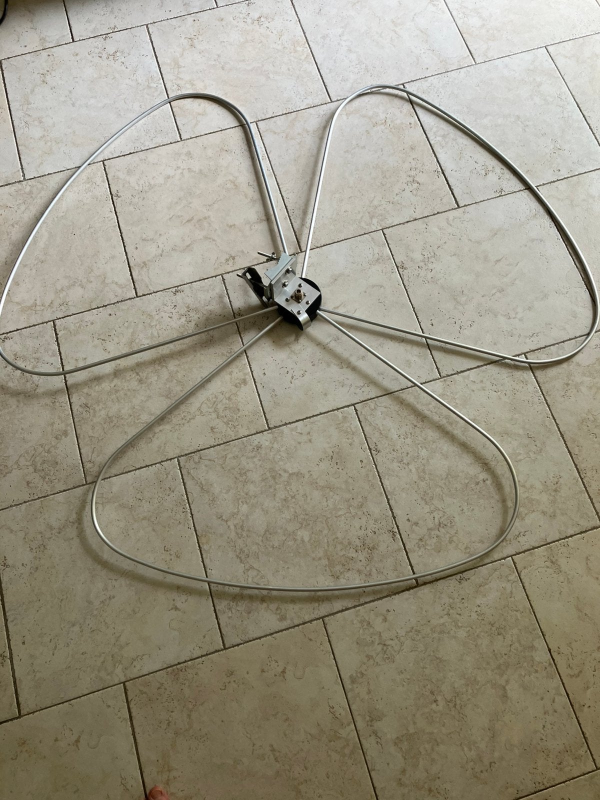 Klaverblad-antenne 144-146 MHz, Telecommunicatie, Antennes en Masten, Ophalen, Zo goed als nieuw, Antenne