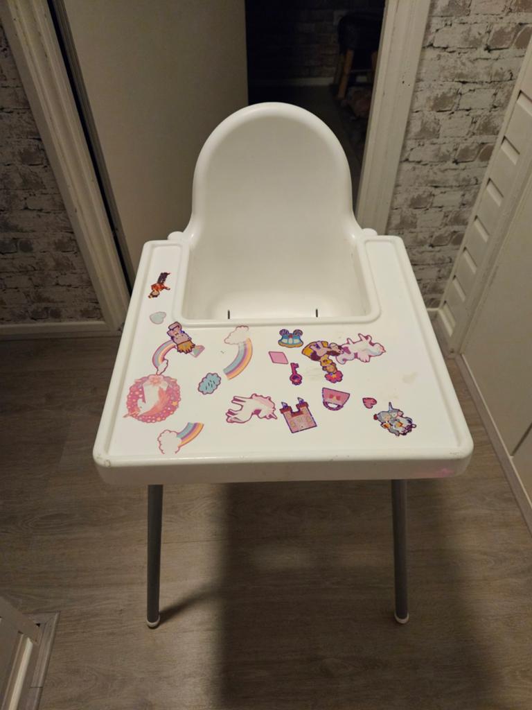 Ikea antilop kinderstoel, Kinderen en Baby's, Kinderstoelen, Ophalen of Verzenden, Gebruikt, Overige typen