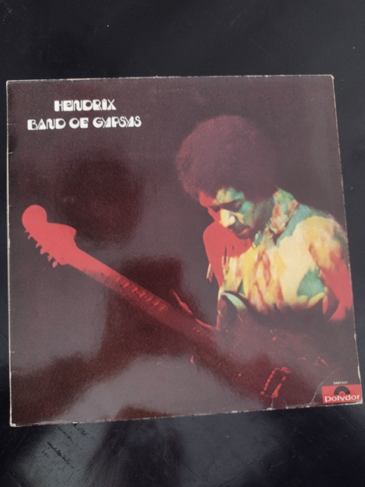 Jimi Hendrix - Band of Gypsys LP (Polydor), LP, Gebruikt, Ophalen of Verzenden, Classic Rock