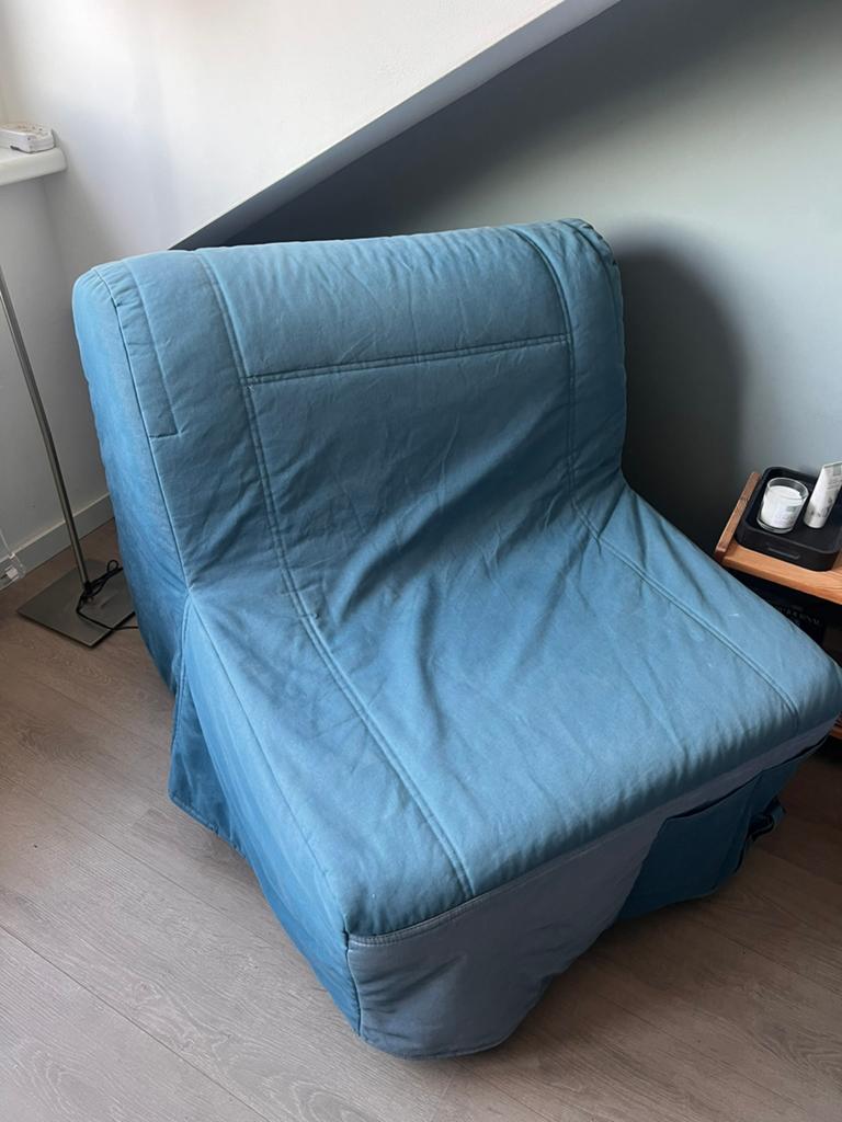 IKEA LYCKSELE slaapbank, Ophalen, Zo goed als nieuw, Eenpersoons