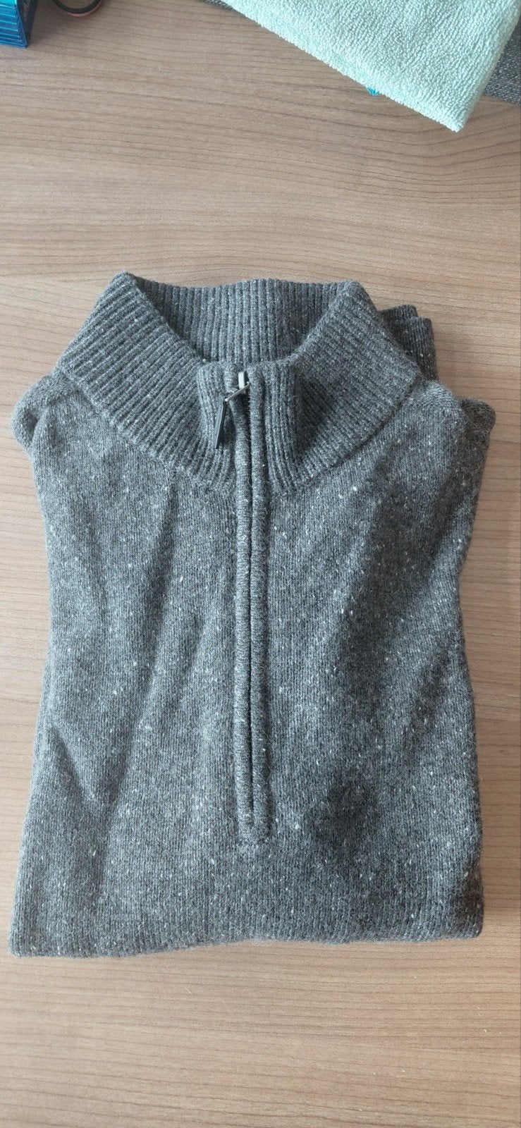 Brax Heren Trui Grijs met Rits - Maat XL, Maat 56/58 (XL), Ophalen of Verzenden, Grijs, BRAX