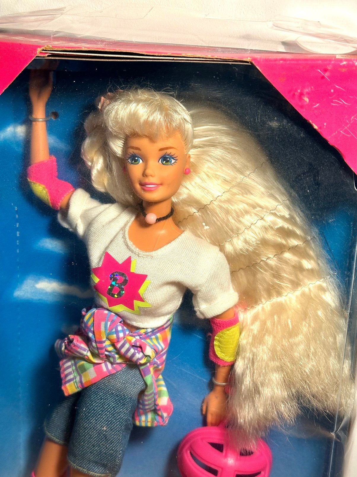 Vintage barbie in-line skating, Verzenden, Nieuw