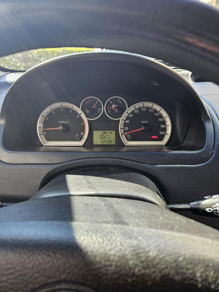 Chevrolet Aveo 1.2 16V 5D 2008 Zwart, Auto's, Chevrolet, Voorwielaandrijving, 40 €/maand, Aveo, 4 cilinders