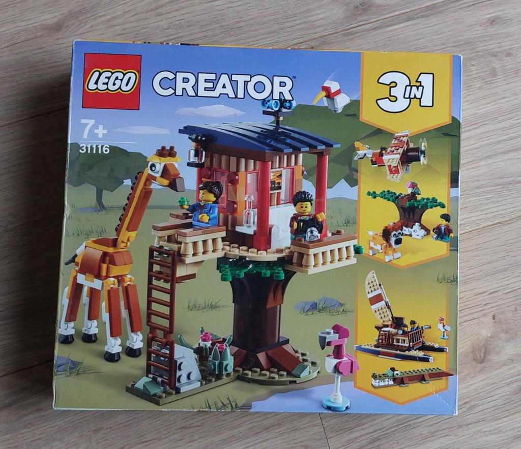 NIEUW! Lego Creator 3 in 1 safari boomhuis - 31116, Compleet, Lego, Nieuw, Ophalen of Verzenden