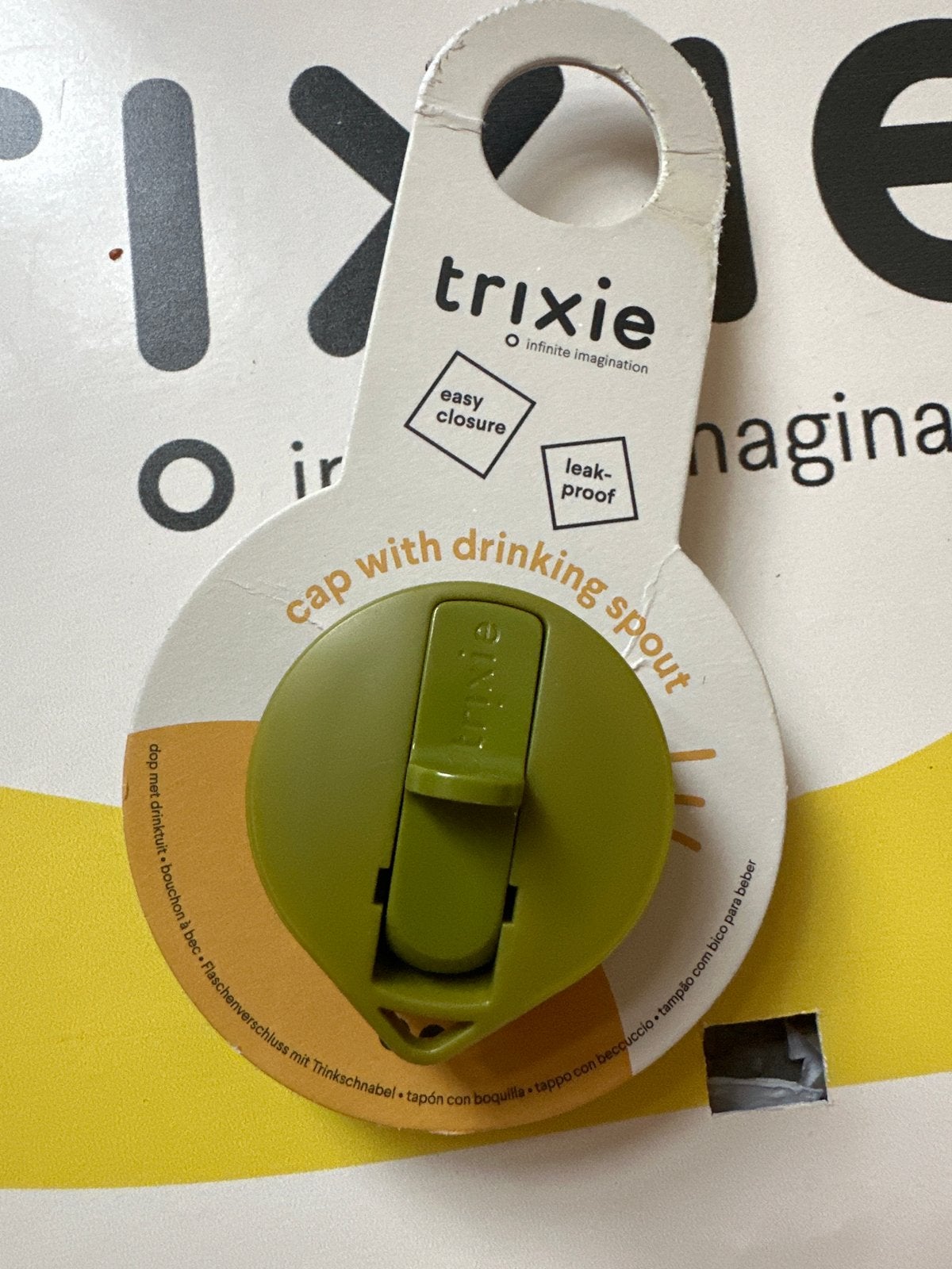 Trixie drinkfles dop met drinktuit - lekvrij en BPA-vrij, Kinderen en Baby's, Ophalen of Verzenden, Nieuw