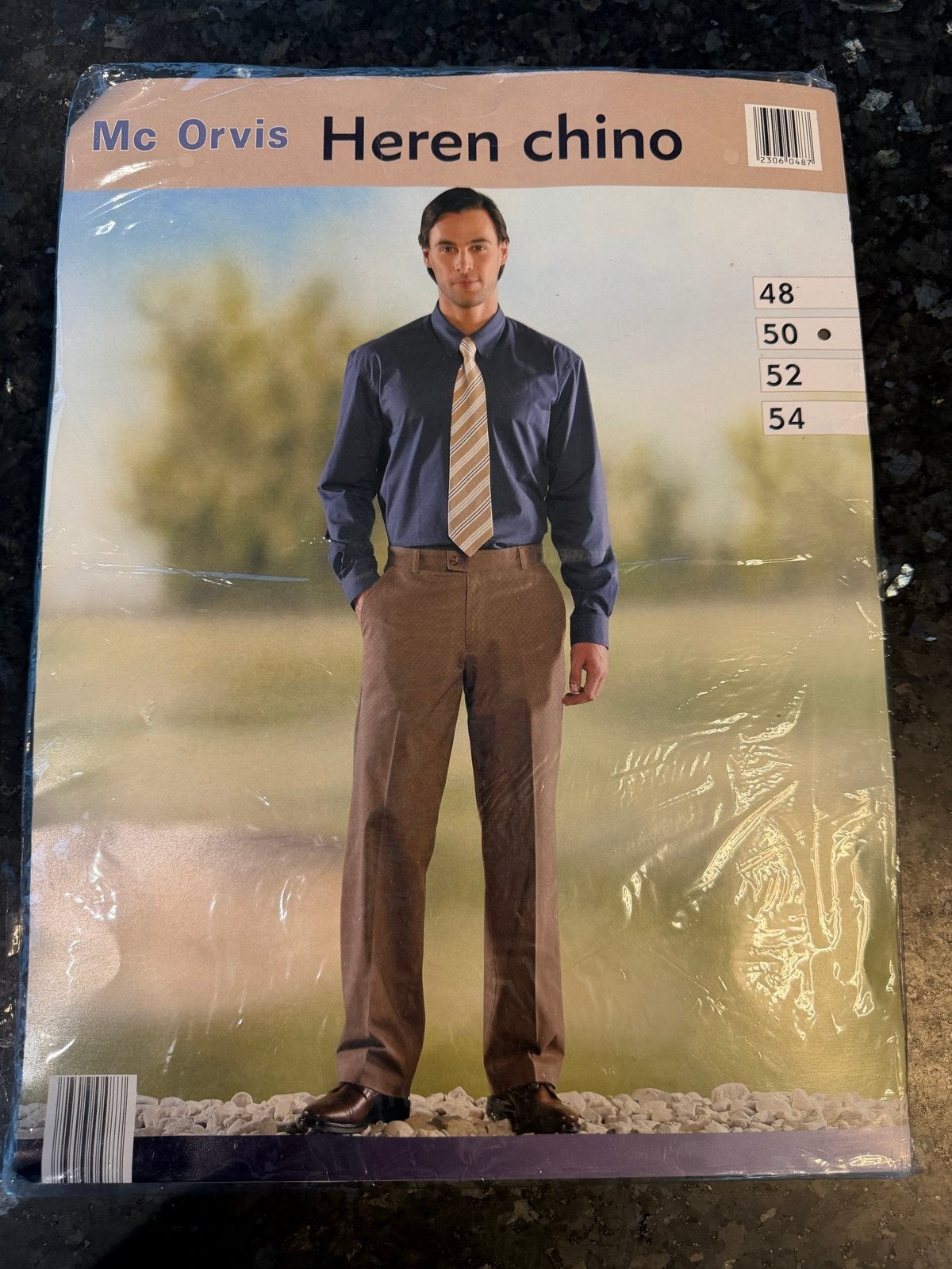 Mc Orvis Heren Chino - Maat 50, Ophalen of Verzenden, Nieuw, Maat 48/50 (M), Bruin