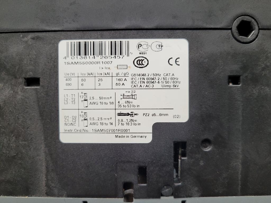 ABB motorbeveiligingsschakelaar MBS MS495, ABB, Ophalen of Verzenden, Zo goed als nieuw, Info@ABB.nl