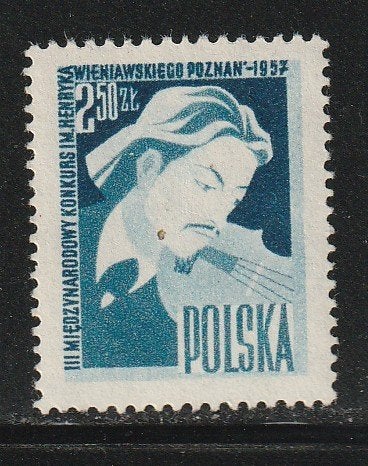 Polen 1957 - Viool competitie, Ophalen, Polen, Postfris