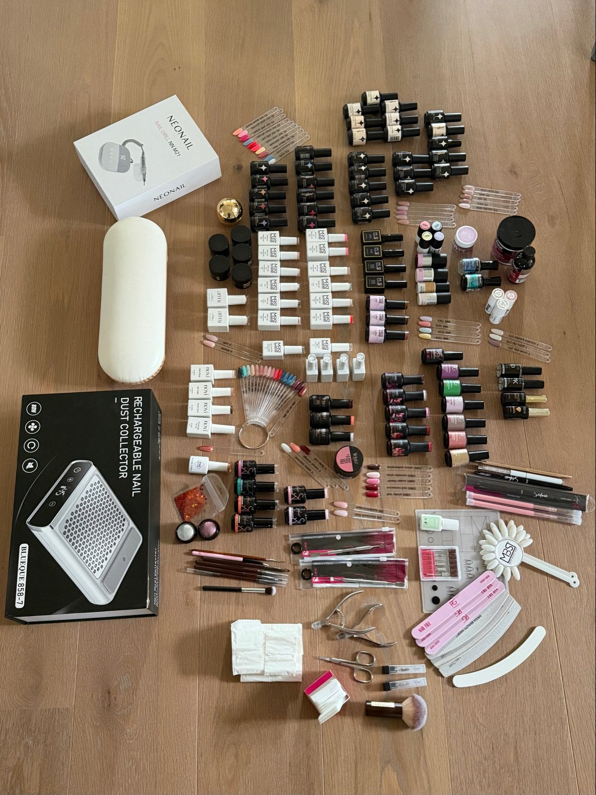 Complete nagelstudio set! 24 BIAB, 38 Gelpolish, Ophalen of Verzenden, Zo goed als nieuw, Overige typen