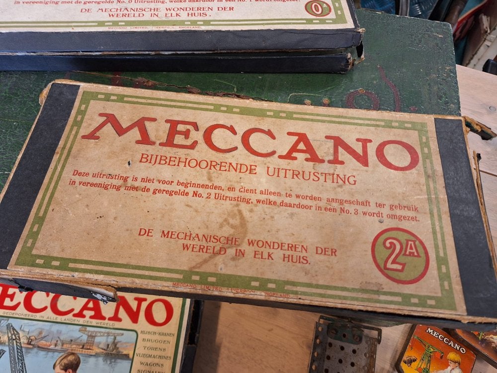 Mooie verzameling antiek Meccano speelgoed., Ophalen of Verzenden