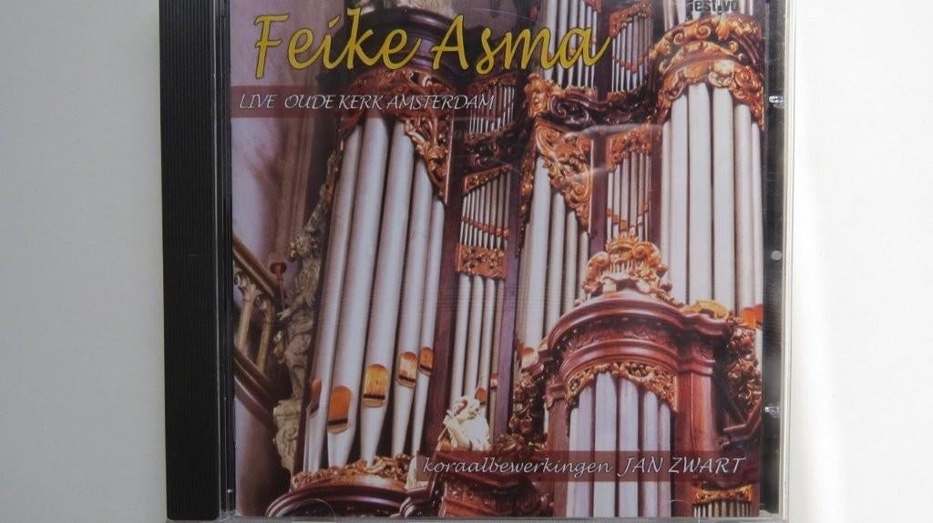 Cd orgel: Feike Asma, live Oude Kerk Amsterdam, Jan Zwart, Ophalen of Verzenden, Zo goed als nieuw, Gospel