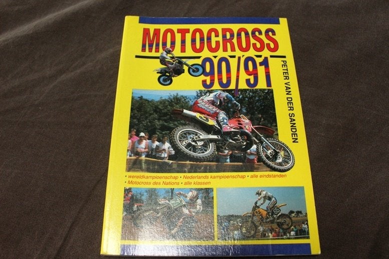 Motocross seizoen 1990 1991 Peter van der Sanden Alk 874, Ophalen of Verzenden, Zo goed als nieuw