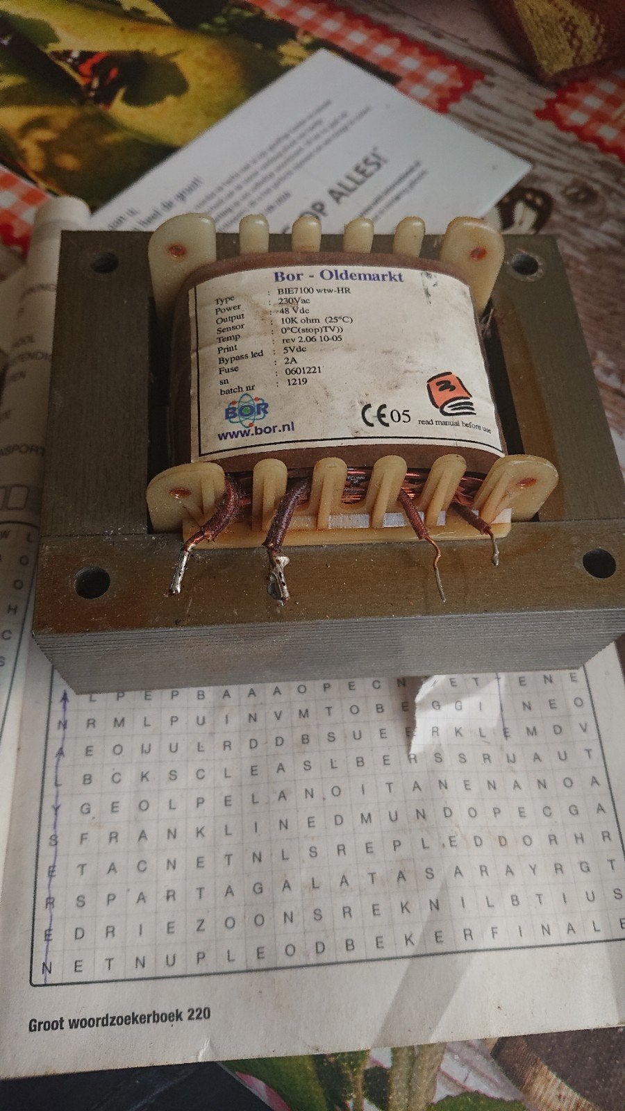 42 Volt ac transformator, Ophalen of Verzenden, Zo goed als nieuw