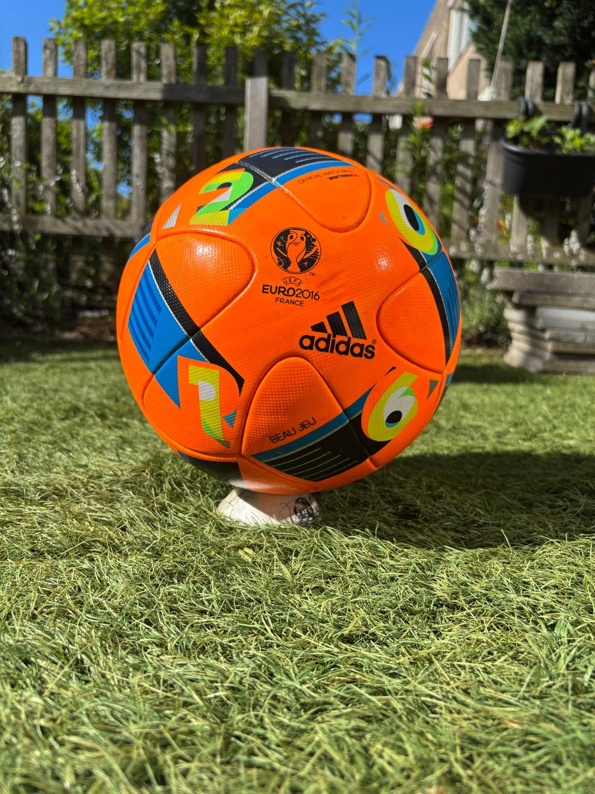 Official matchball euro’s 2016 france winteredition voetgolf, Sport en Fitness, Voetbal, Maat XL, Ophalen of Verzenden, Bal