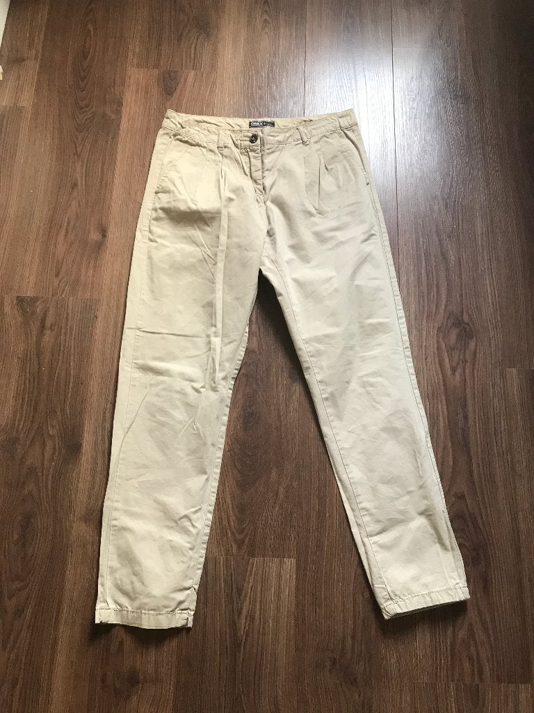 broek (Only), Kleding | Dames, Maat 38/40 (M), Only, Beige, Ophalen of Verzenden