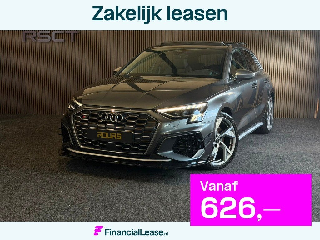 Audi A3 Sportback 2.0 TFSI S3 quattro | Full Option | Pano |, Automaat, Gebruikt, Euro 6, 4 cilinders