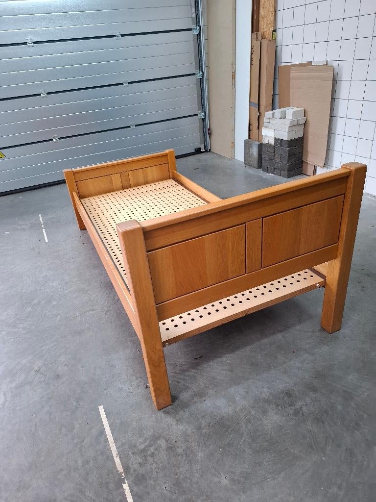 eenpersoons ledikant, Ophalen, Gebruikt, 90 cm, 200 cm