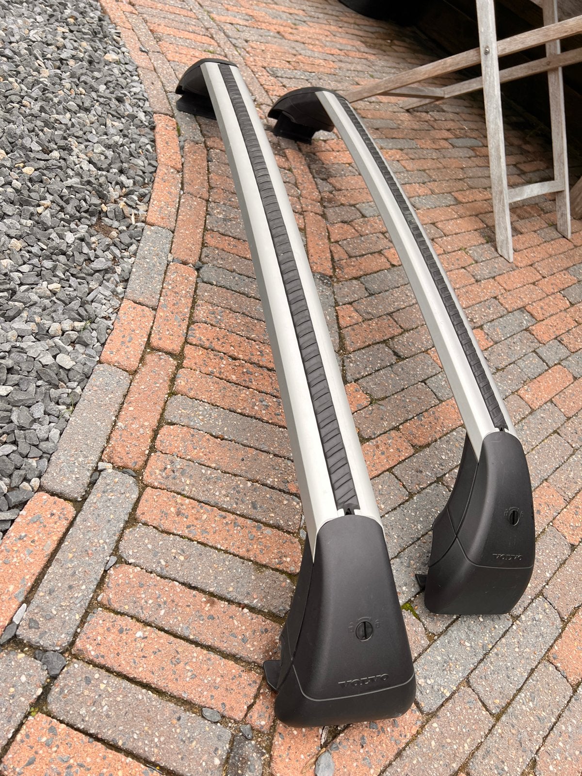 Originele Volvo dakdragers C30/S40/V50 (2004-2012), Auto diversen, Dakdragers, Ophalen, Gebruikt