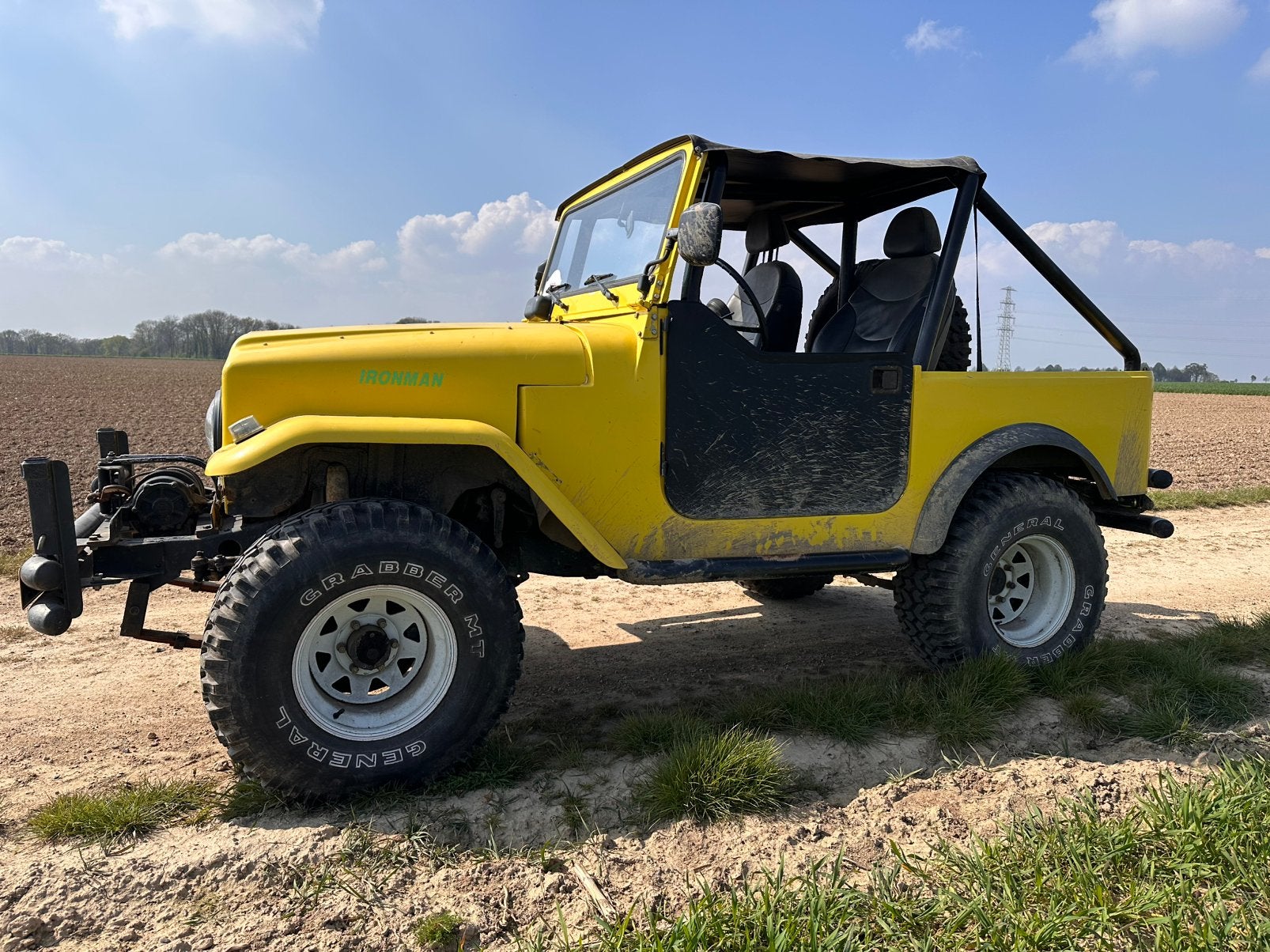 Toyota bj40 1978 belastingvrij PTO lier, foto 4