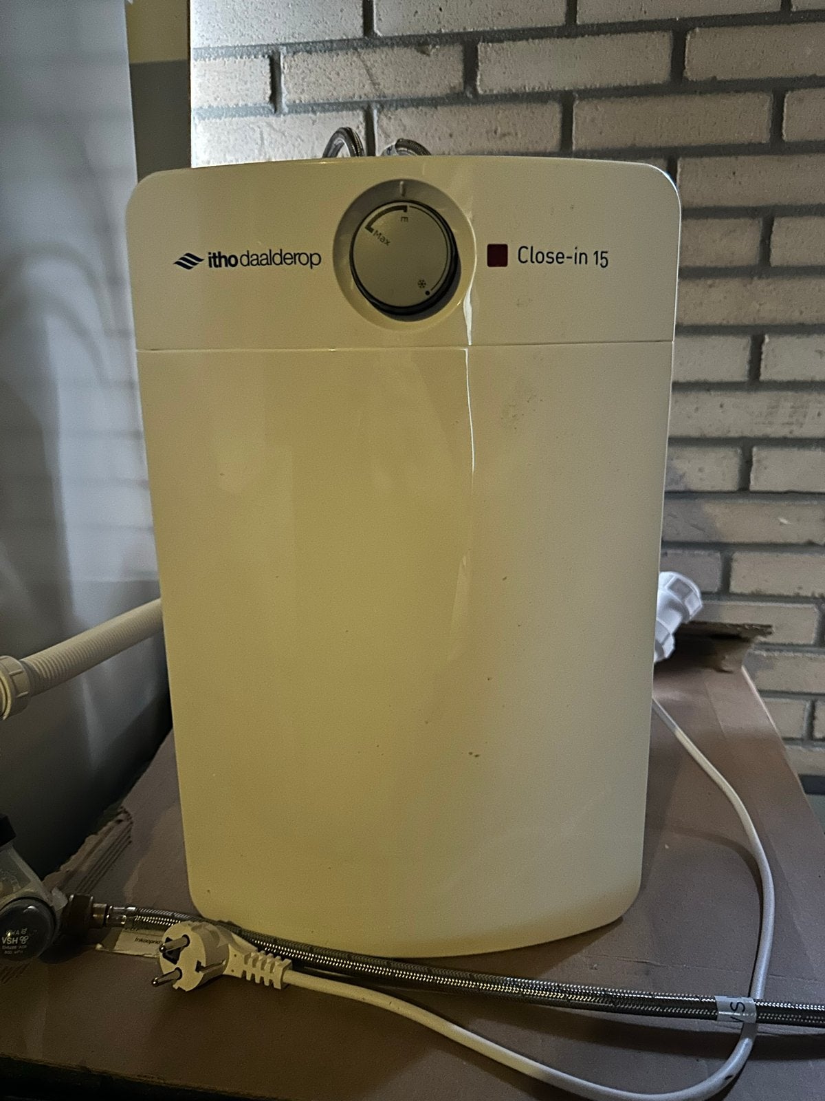 Itho Daalderop Close-in 15 Boiler - Kleine Keukenboiler, Ophalen, Boiler, Zo goed als nieuw, Minder dan 20 liter