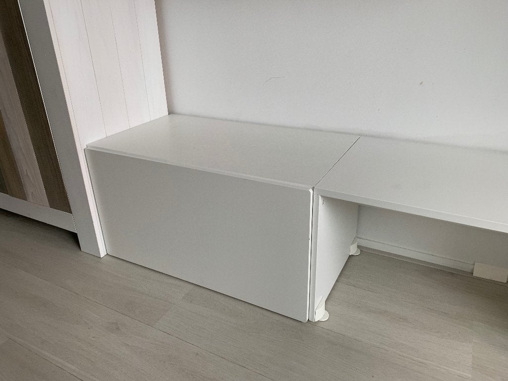 Speelgoedkist, Kindertafel, bank, smastad ikea, Ophalen, Gebruikt