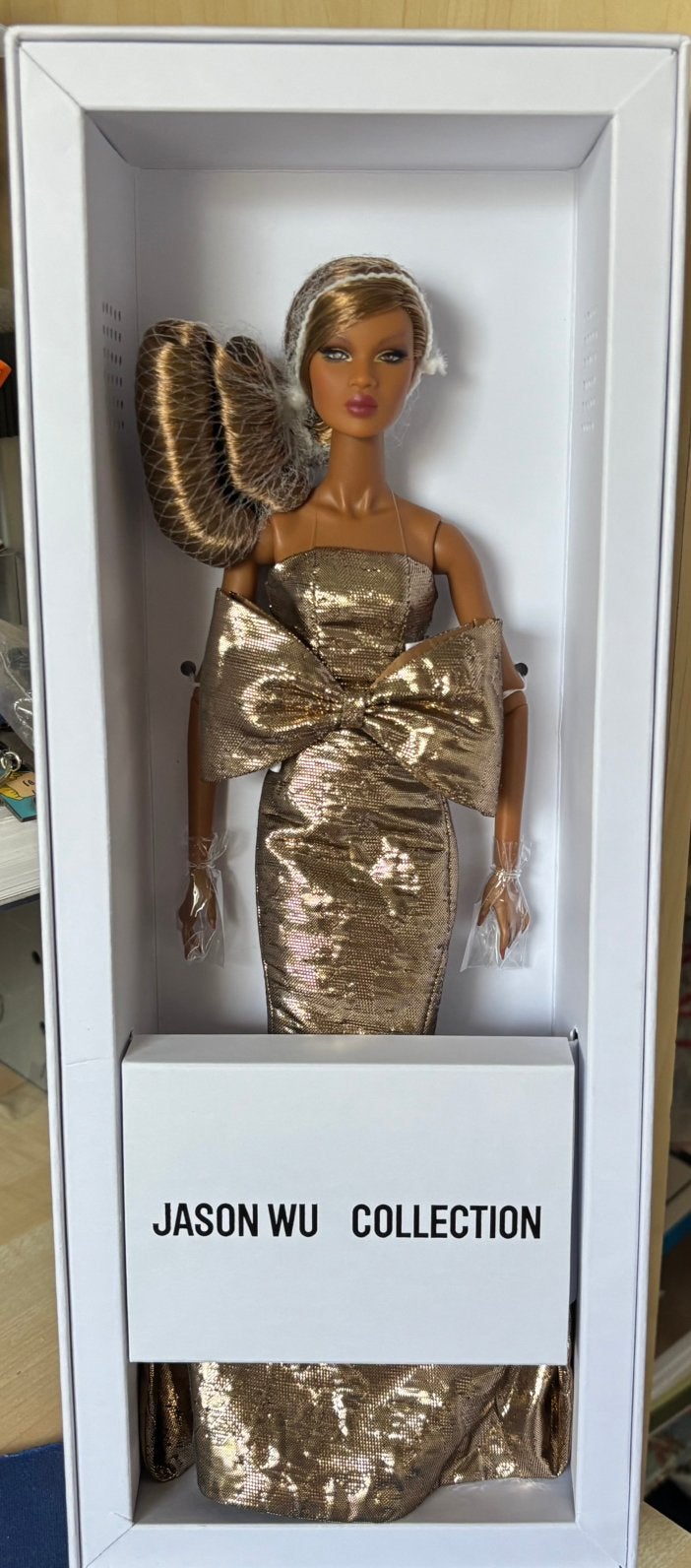 Fashion Royalty Nadja Gold Optic NRFB, Ophalen of Verzenden, Nieuw, Fashion Doll