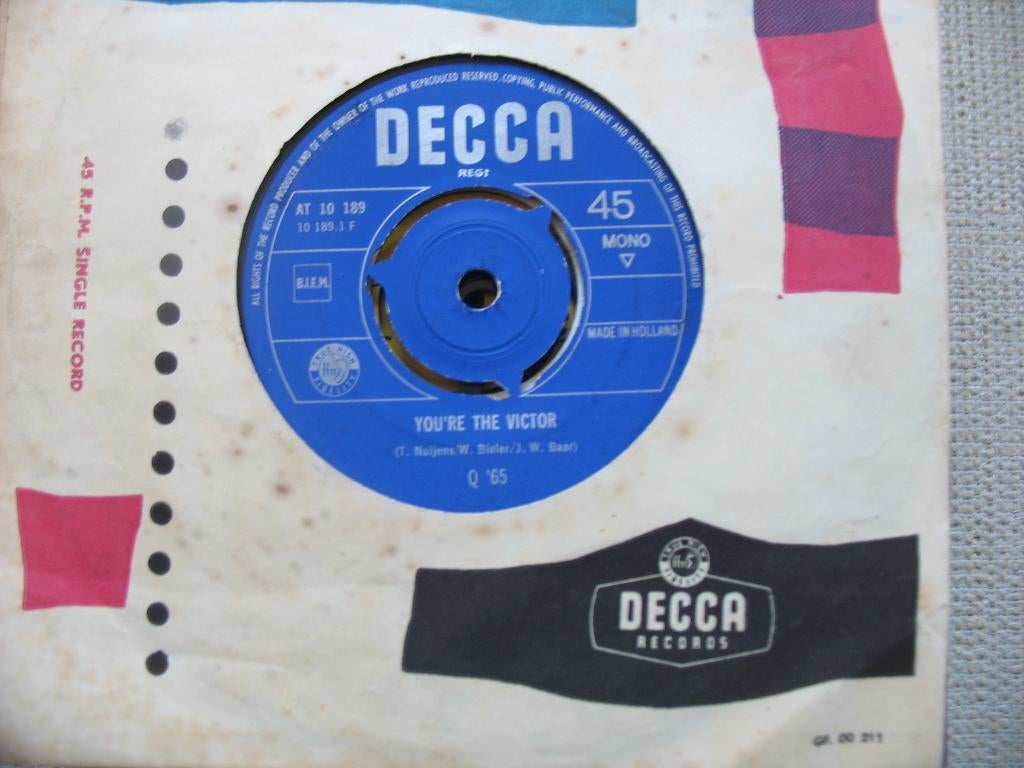 Q65 - You're the victor, Gebruikt, 7 inch, Single, Ophalen of Verzenden