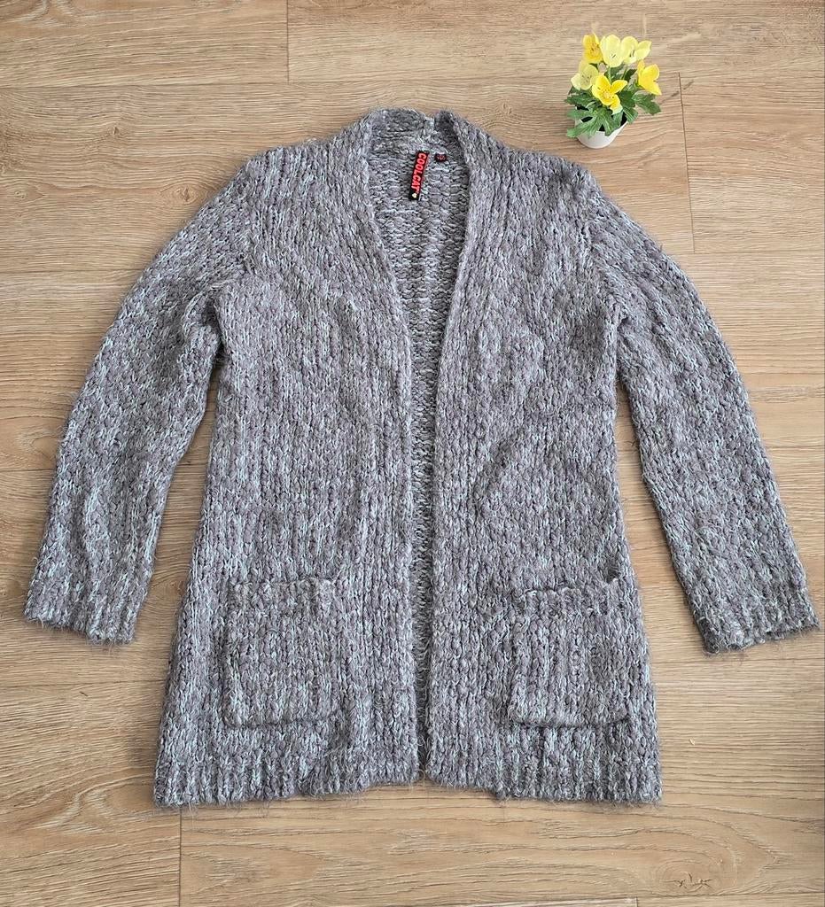 Coolcat grijs vest maat 134/140, Gebruikt, Meisje, Trui of Vest, Coolcat