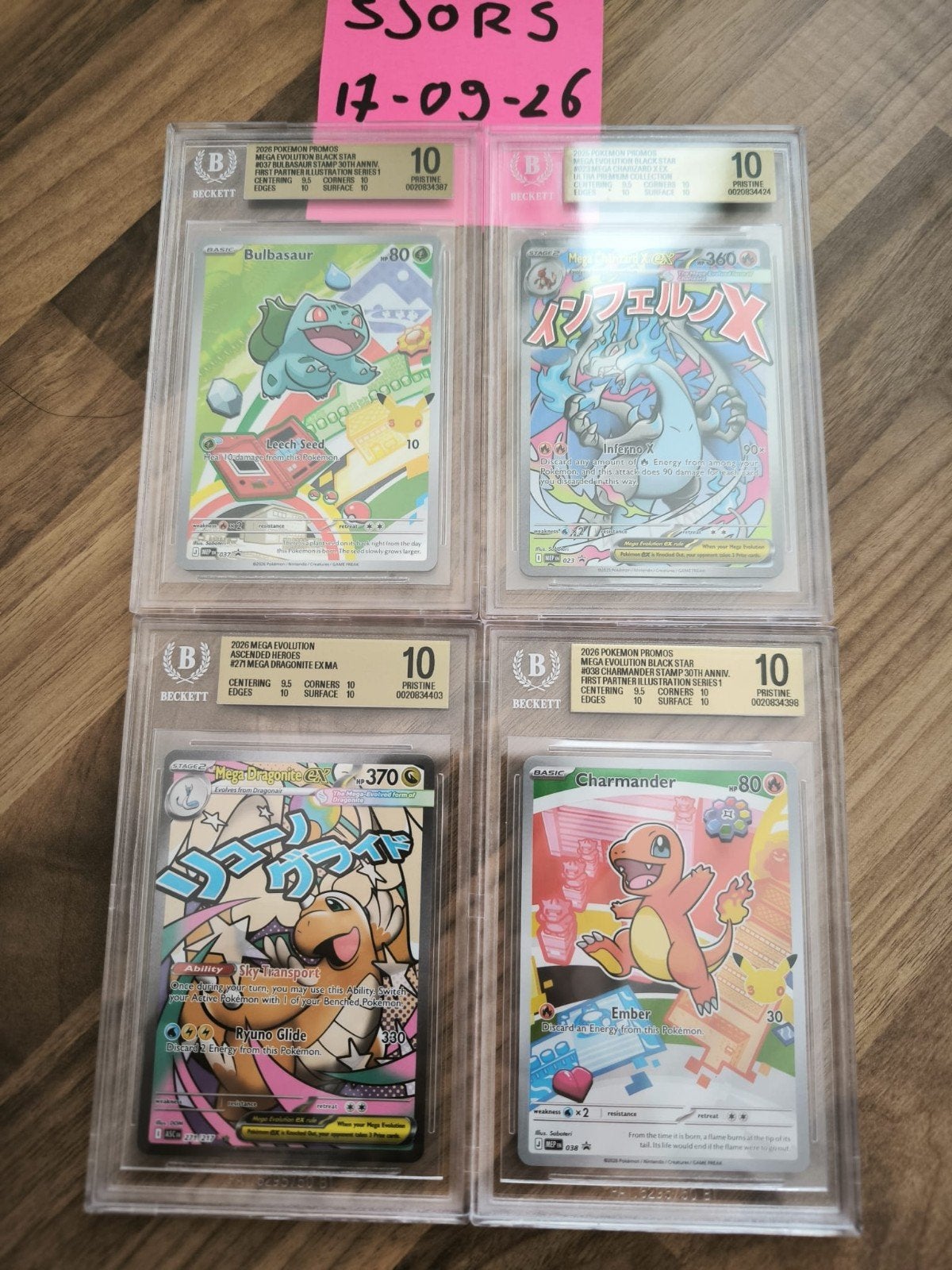 Heel veel gegrade pokemon kaarten Beckett zie lijst!, Ophalen of Verzenden, Zo goed als nieuw, Meerdere kaarten