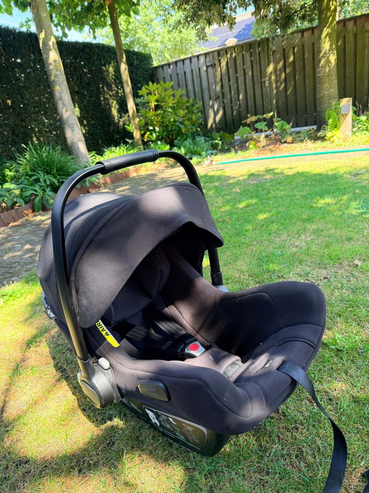 Bugaboo Turtle Air by Nuna autostoel - Zo goed als nieuw, Autogordel of Isofix, Zijbescherming, Zo goed als nieuw, 0 t/m 13 kg