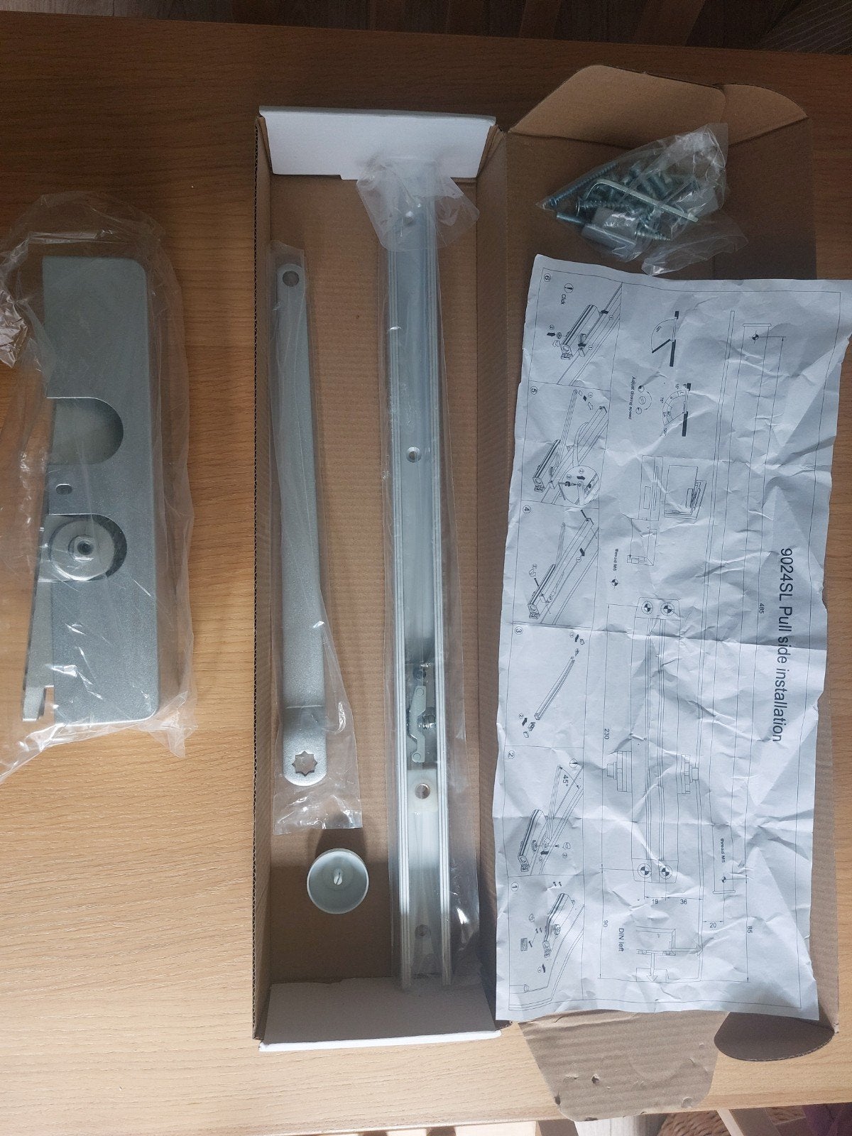 PALMAT Oubao Deurdranger met glijarm - Nieuw in doos, Ophalen, Nieuw, Buitendeur