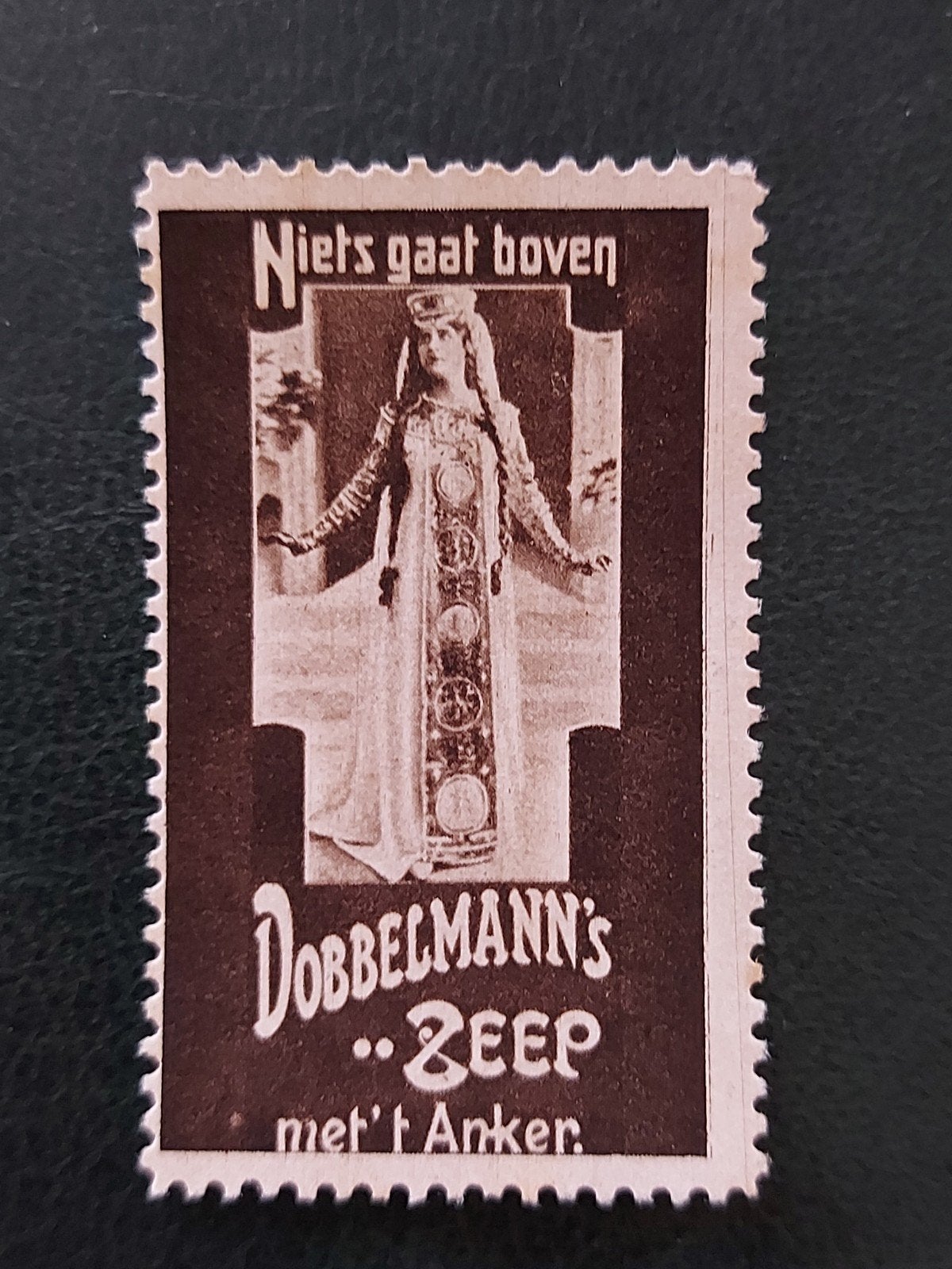 Sluitzegel Dobbelmann Zeep met het ANKER Nijmegen (4), Ophalen of Verzenden, Gebruiksvoorwerp