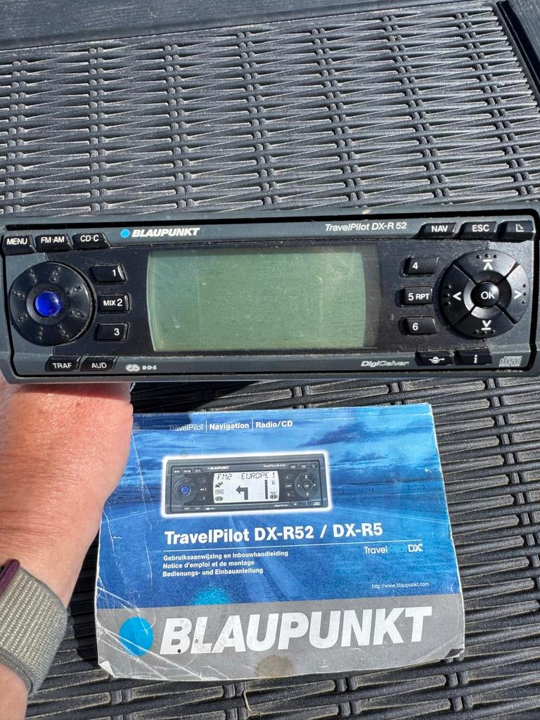 Blaupunkt TravelPilot DX-R52 Navigatie/Radio/CD-speler, Ophalen, Gebruikt
