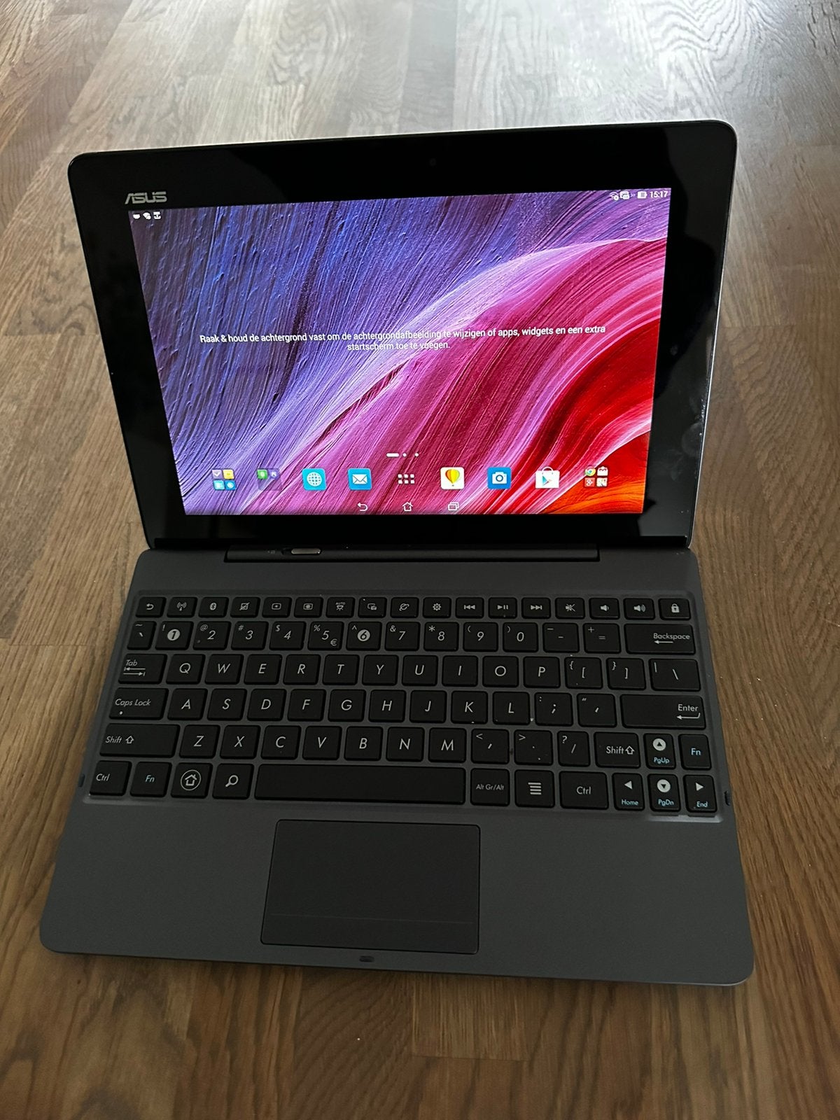 ASUS Transformer Pad TF300T  32GB - Tablet met toetsenbord, 10 inch, 32 GB, Ophalen of Verzenden, Wi-Fi