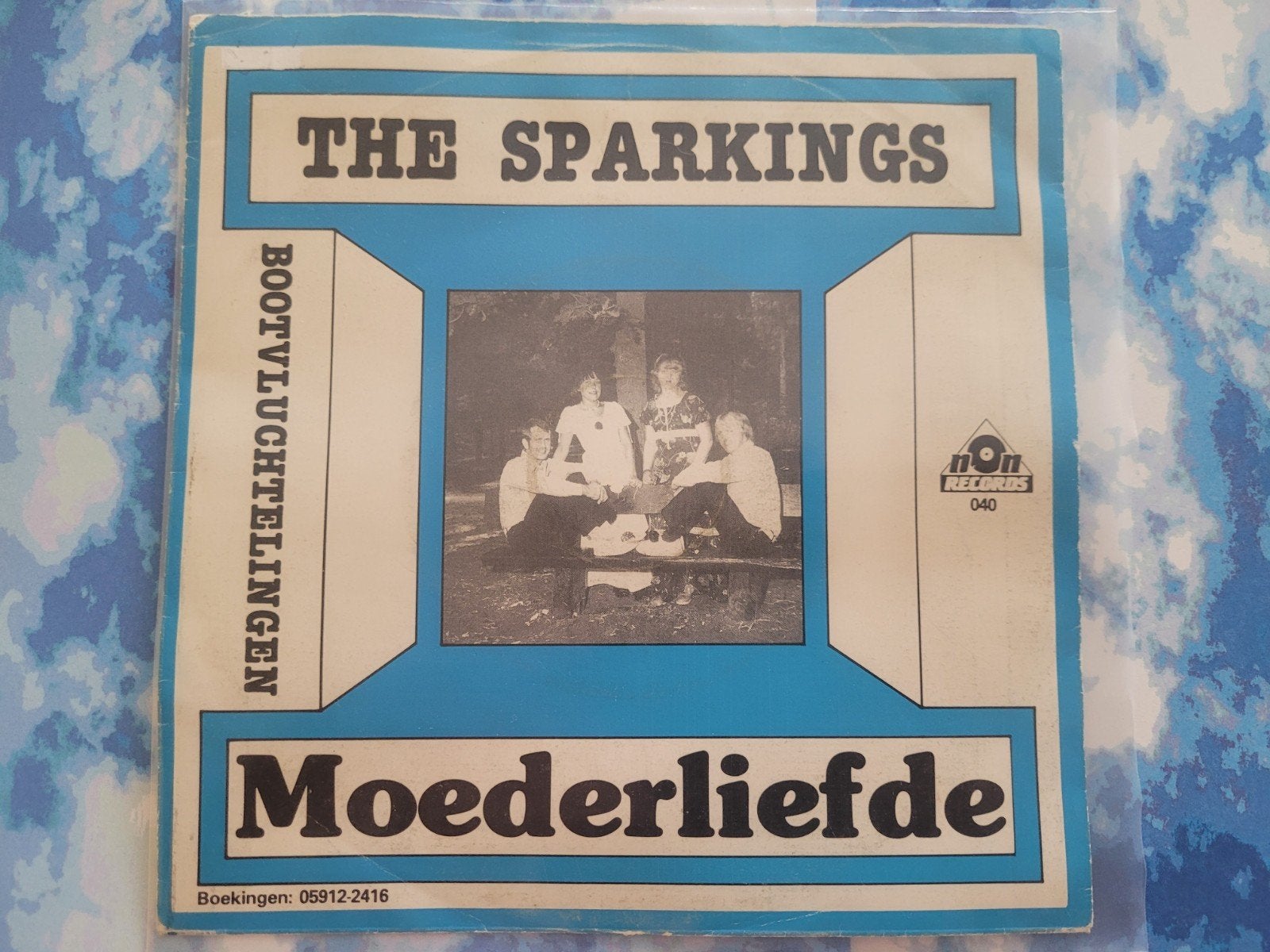 The Sparkings - Moederliefde - Bootvluchtelingen., Cd's en Dvd's, Vinyl | Nederlandstalig, Ophalen, Zo goed als nieuw, Overige formaten