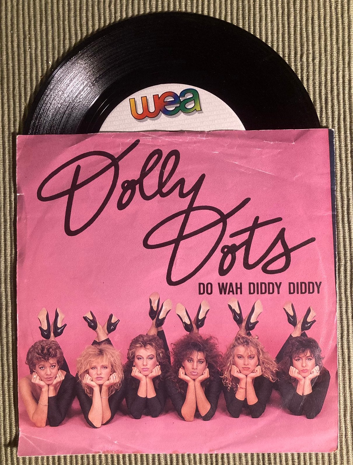 Vinyl single Dolly Dots - Do Wah Diddy Diddy, Gebruikt, 7 inch, Ophalen of Verzenden, Pop