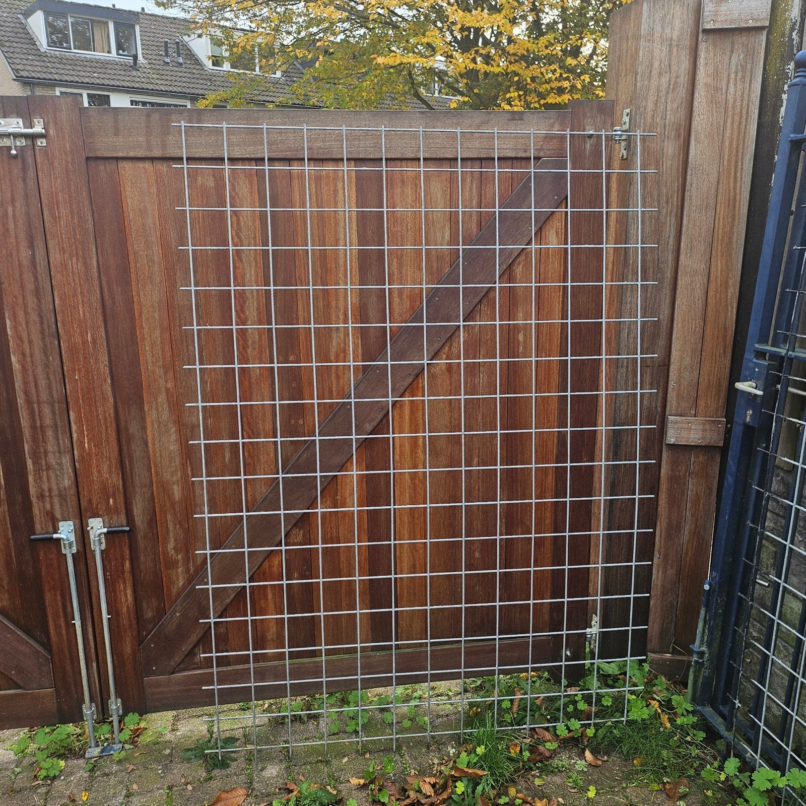 Bouwstaalmatten voor klimplanten of erfafscheiding, Ophalen, Gebruikt, IJzer, Overige typen