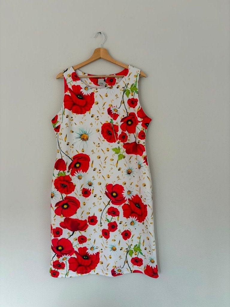 Lief zomer/vakantie jurkje van Fos Amsterdam, Kleding | Dames, Wit, Maat 42/44 (L), FOS Amsterdam, Ophalen of Verzenden