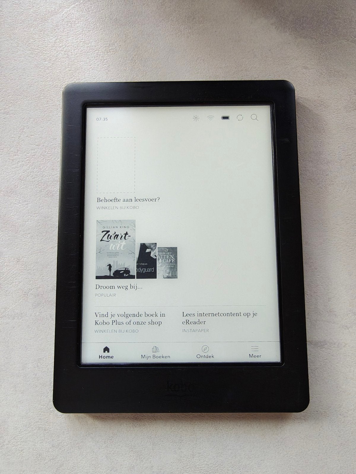 Kobo glo hd in goede staat, Computers en Software, E-readers, Ophalen of Verzenden