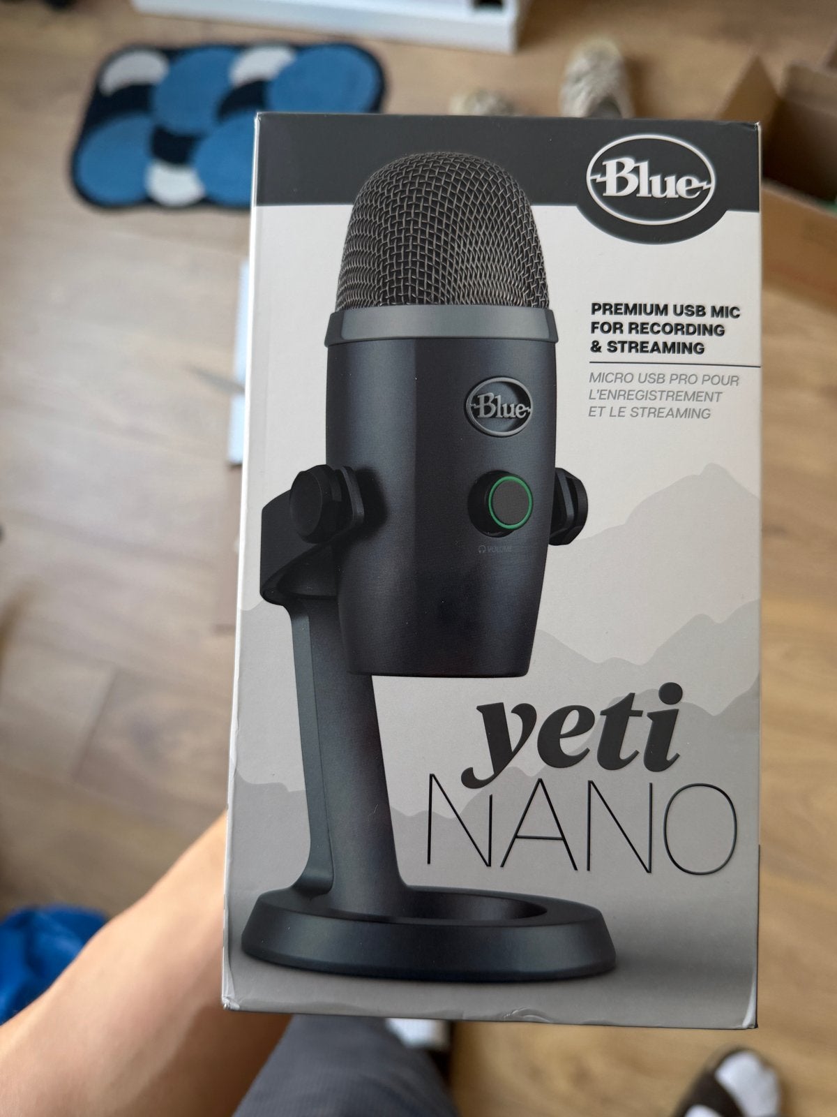 Blue Yeti Nano grey, Muziek en Instrumenten, Microfoons, Ophalen of Verzenden, Nieuw, Studiomicrofoon