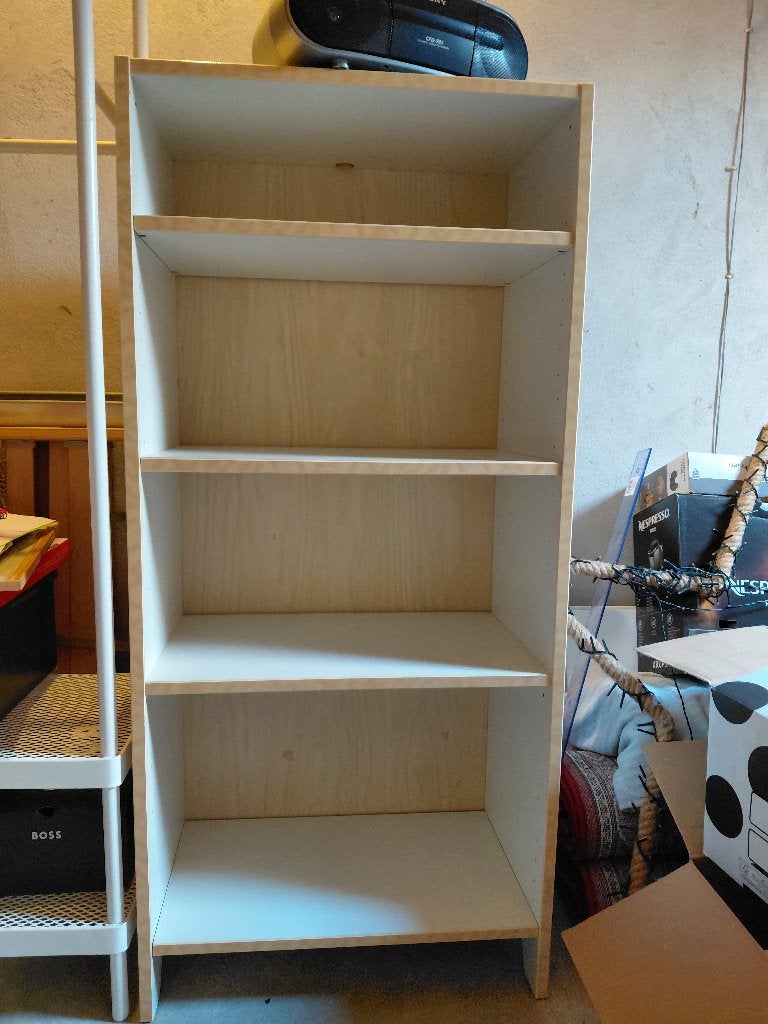 boekenkast, Ophalen, Met plank(en), 100 tot 150 cm, Zo goed als nieuw