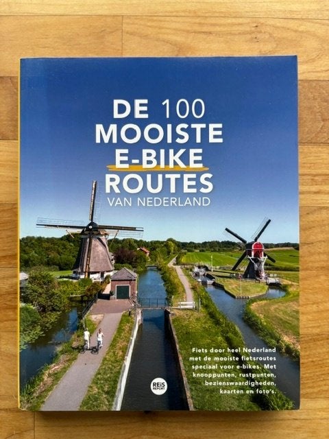 De 100 mooiste E-bike routes van Nederland – Marlou Jacobs, Overige merken, Fiets- of Wandelgids, Ophalen of Verzenden, Zo goed als nieuw